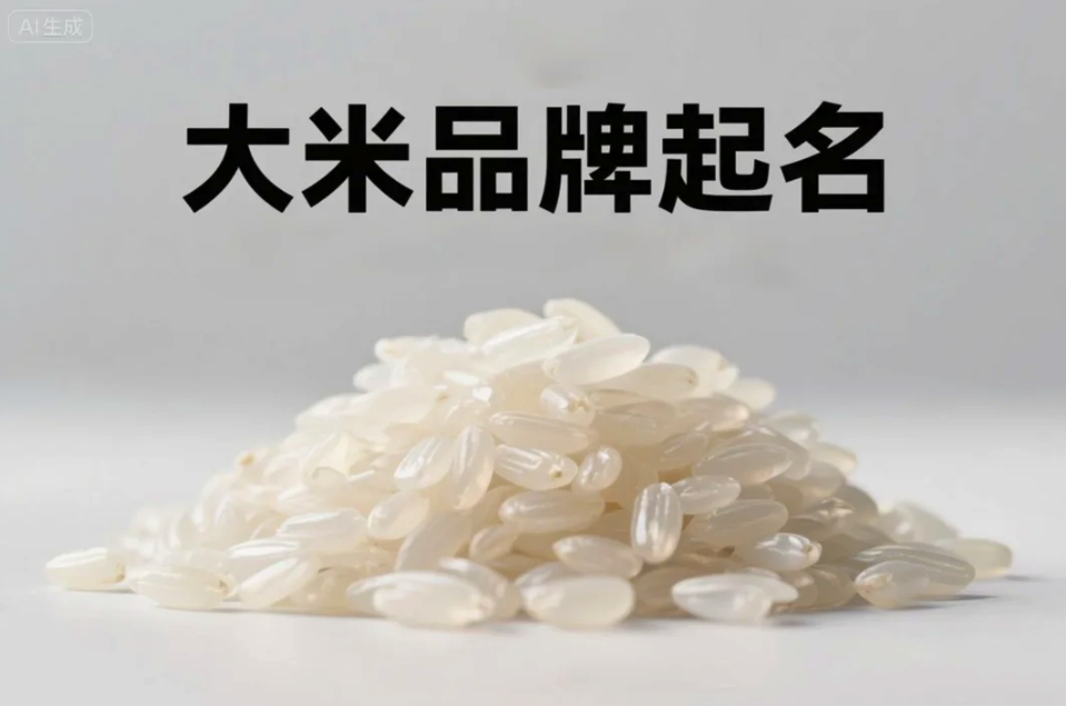 大米品牌起名創(chuàng)意：在“米?！敝g，書寫品牌的大文章